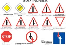 Photo of Знаки приоритета на дороге